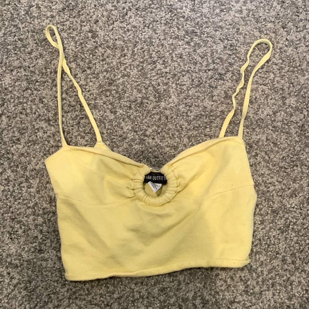Urban Outfitters Yellow Top